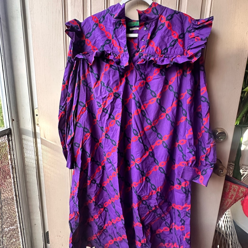 Clare V Purple and Red Women's Jacket